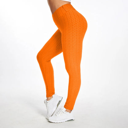 Yoga Leggings Women Fitness Running High Waist Slim Pants Push Up Sports Gym Quick Dry Jogging running Female Workout long pants