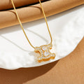 A Light Luxury, Niche Design, Retro and High-end Necklace, Versatile and Trendy Collarbone Chain for Women