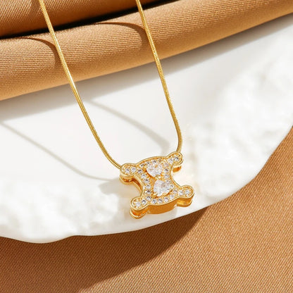 A Light Luxury, Niche Design, Retro and High-end Necklace, Versatile and Trendy Collarbone Chain for Women