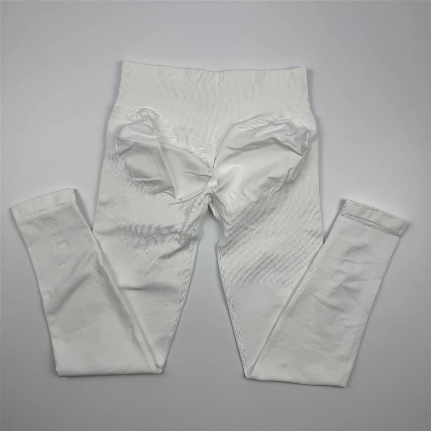 Woman Low Yoga Pants Tummy Control Squat Proof Gym Fitness Workout Scrunch Butt Tights Seamless Sports Leggings