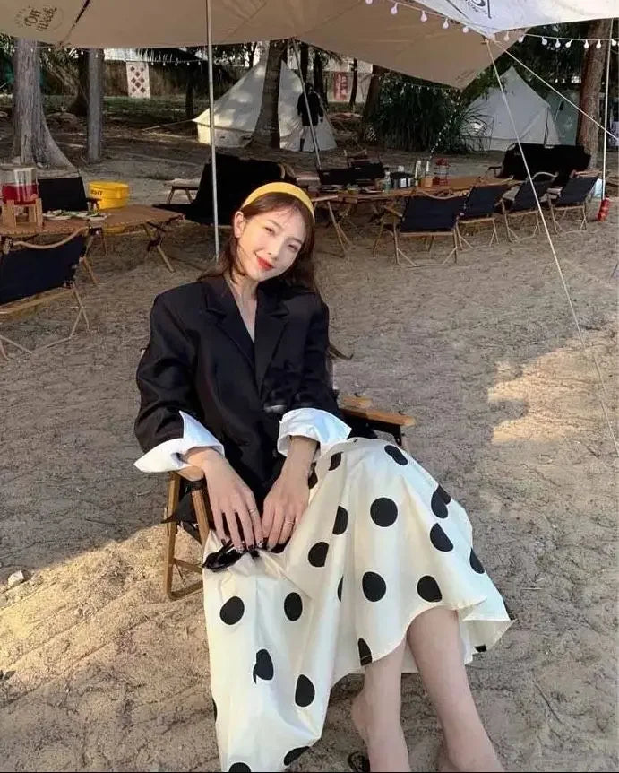 Skirts for Women Chic and Elegant High Waist New In Woman Skirt Clothing Trend 2024 Y2k Vintage A Line Casual Modest Streetwear