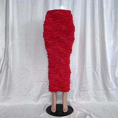 2025 Spring Summer Women Style Women Long Skirts Muslim High Quality Fashion Style Fit High Waist Skirt Plus Size Skirt