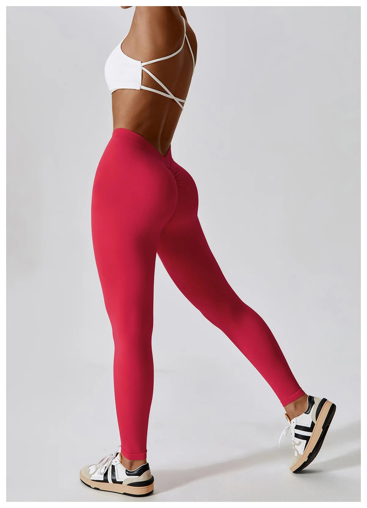 Yoga Pants Rear Rolled buttocks Peach Buttocks Women For Fitness High Waist Long Pants Women Hip Push UP Gym Women's Leggings
