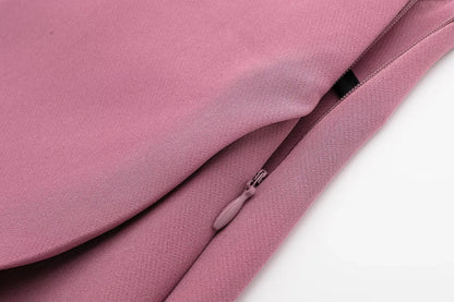 TRAF Women's Skort High Waist Brown Skirt Pants Stylish Summer Pink Black Mini Skirt Shorts Asymmetric Casual Off White Skort