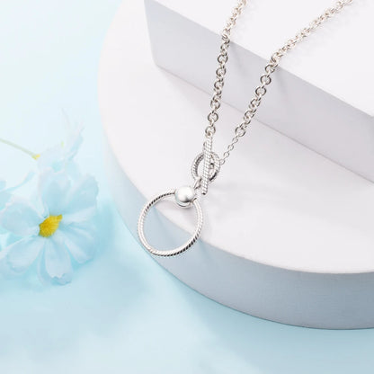 Necklaces for Women Luxury Fashion S925 New Sterling Silver Collier Choker Jewelry Female Chain Necklaces