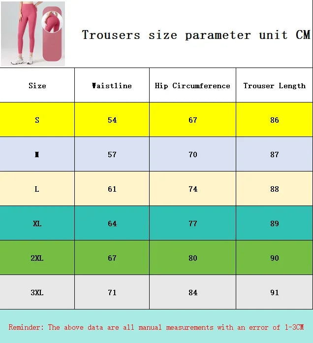 High Waisted Yoga Pants for Women, Seamless Quick Drying, Tight Fitting Running and Fitness Pants, Hip Lifting Exercise Yoga Clo