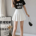 Skirts Women Pleated High Waist Y2k Schoolgirls Solid Casual Streetwear All-match Korean Style Trendy Novelty Daily Comfortable