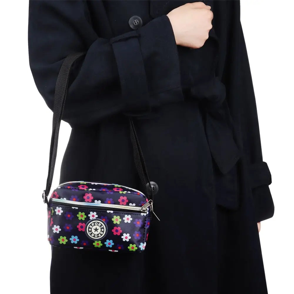 Women Shoulder Bag Feminina Square Handbags Casual Tote Crossbody Fashion Nylon Shopping Messenger Bag Purse