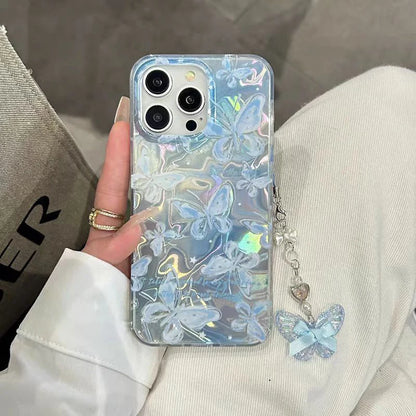 Butterfly Pearl Case For Honor X7C X9C 200 90 Smart X5B X8B X8A X8 X6B 70 X7A X7B X5 Plus X9A X9B X6 X6A Magic 7 6 5 Lite Cover