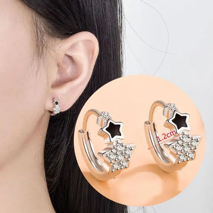 Crystal Earing Brincos Pendientes Mujer Earrings Stud Orecchini Oorbellen Women Jewelry Zircon Stud Earrings For Women Brinco