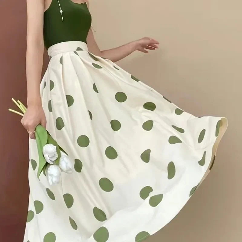 Skirts for Women Chic and Elegant High Waist New In Woman Skirt Clothing Trend 2024 Y2k Vintage A Line Casual Modest Streetwear