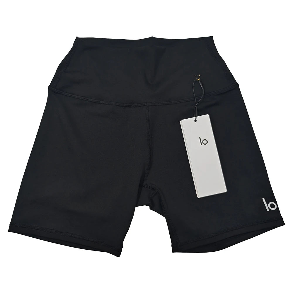 2025 Women's Yoga High Waist Tight Hip Lift Yoga Shorts Training Running Fitness Pants Quick-drying Three-point Pants