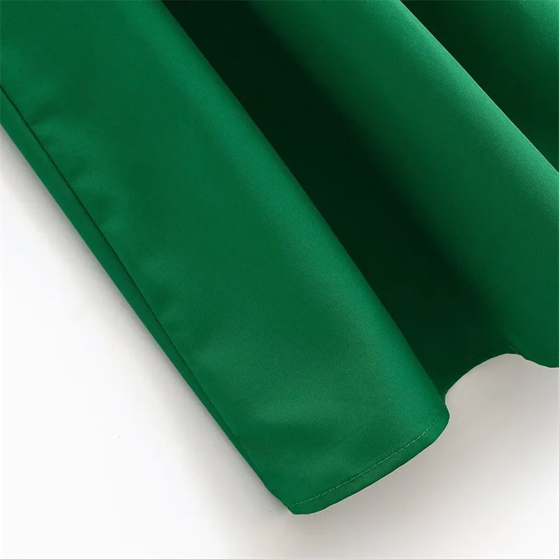 Women's Dresses 2025 New Holiday Temperament Suspenders Back Crossover Maxi Skirt Summer elegant fashion women's midi skirt