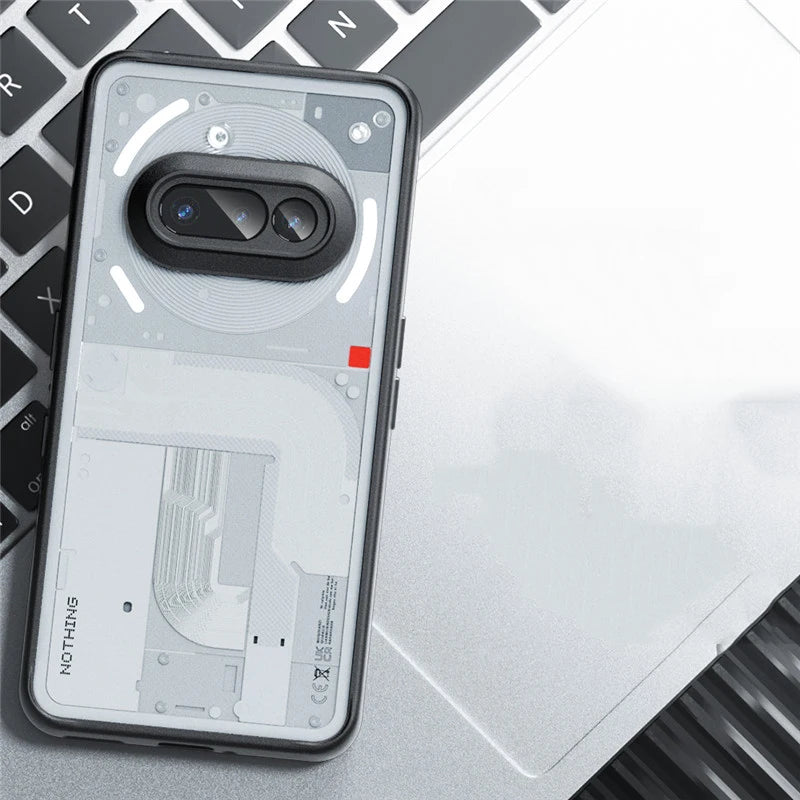 For Nothing Phone 3a Case Nothing Phone 3a Pro Cover Soft TPU Frame PC Bumper Protective Phone Cases On Nothing Phone (3a) Funda