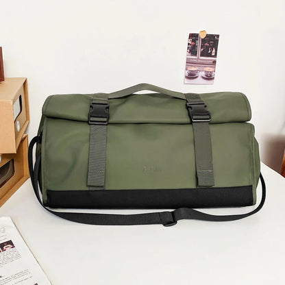 Fashion Travel Bags For Women Large Capacity Men's Sports bag Waterproof Weekend Sac Voyage Female Messenger Bag Dry And Wet