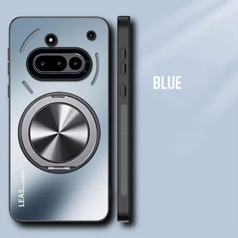 Magnetic Case for Nothing Phone 3A Pro Matte Shockproof Hard Bumper Stand Holder Cover Cases for Nothing Phone 3A 2A CMF Phone 1