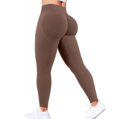 Women Gym Yoga Training Pants Three Leg High Waist Peach Hip Tight Nine Leg Pants Elastic Sports Pants With logo