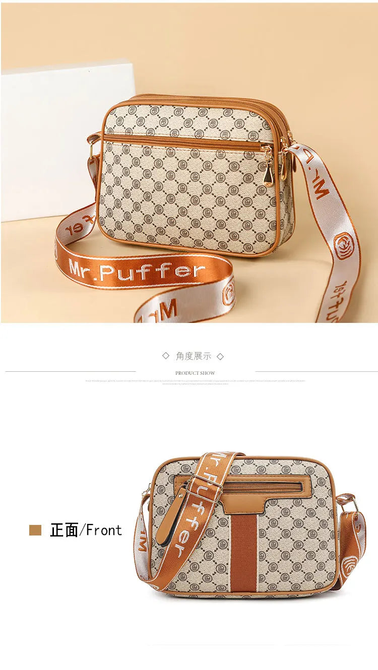 Women's Bag 2025 New Spring Versatile Fashion Crossbody Bag Simple and Premium Single Shoulder Mobile Small Square Purse Handbag