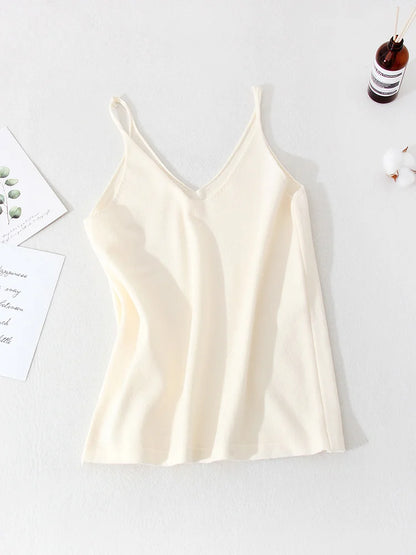 Women Knitted Top Straps Basic Summer Tank Tops For Women 2023 Camisoles T Shirts Women Tops Summer Pulovers Woman Summer Tops