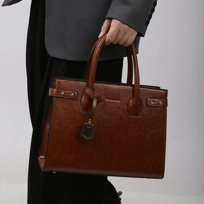 Genuine Handbags for Women 2025 New Luxury Ladies Hand Bags Female Leather Shoulder Top-Handle Crossbody Bags Casual Tote Sac