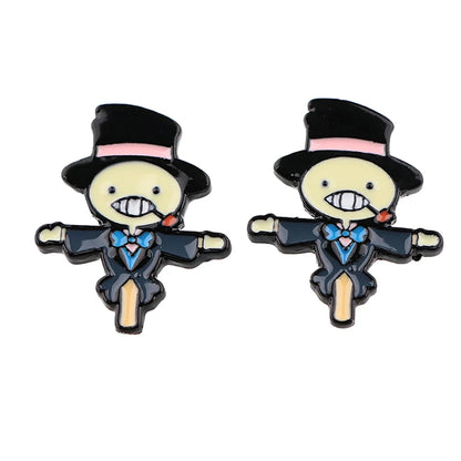 Anime Series Earrings for Women Girls Cartoon Studs Earrings Stainless Steel Ear Pierced Jewelry Accessories Party Gifts