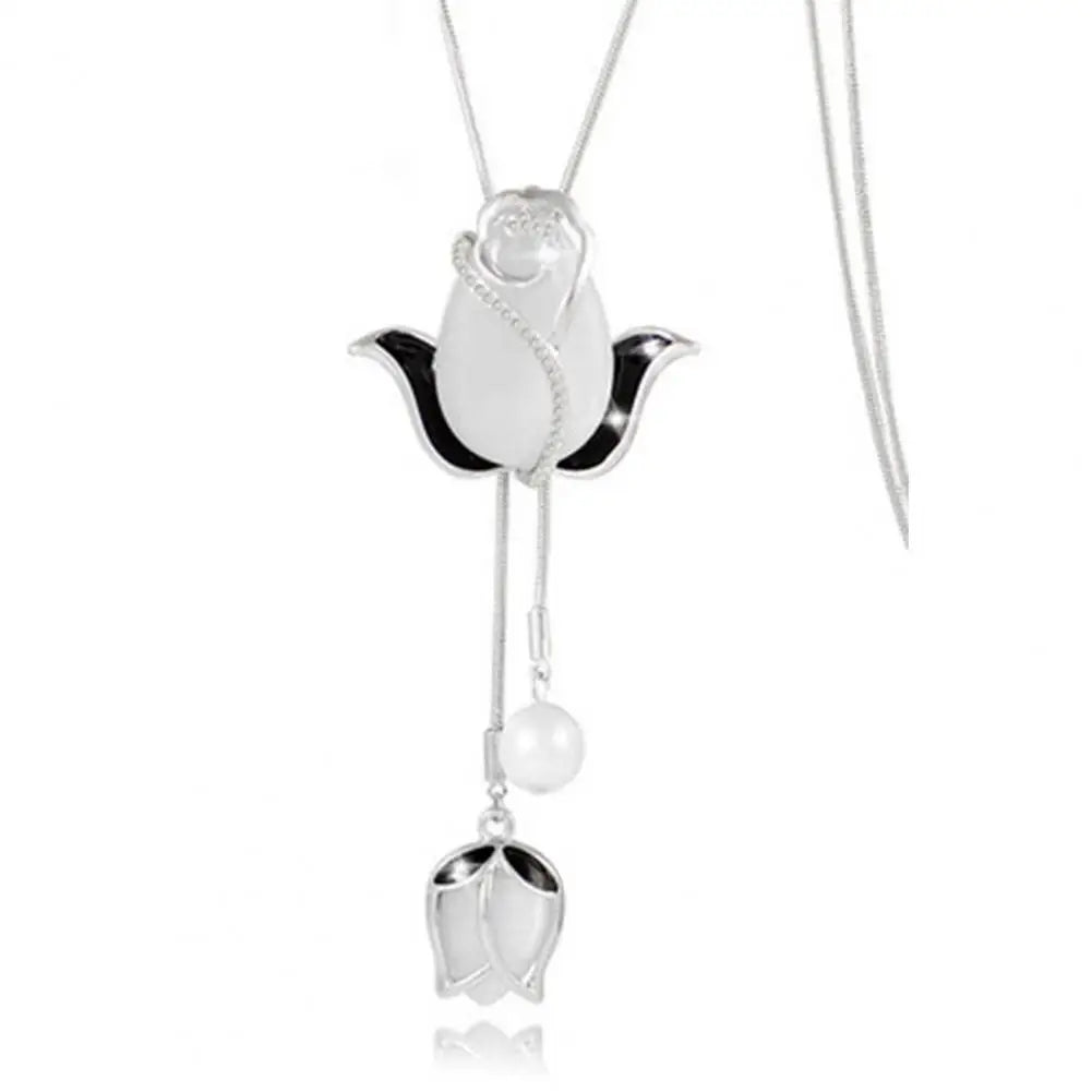 Women Necklace Chic Multiple Styles Pendant Necklace Long Sweater Chain Party Dress Necklace Jewelry Gift