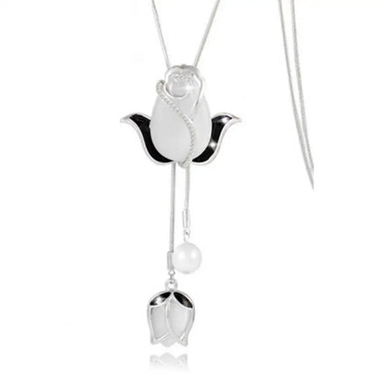 Women Necklace Chic Multiple Styles Pendant Necklace Long Sweater Chain Party Dress Necklace Jewelry Gift