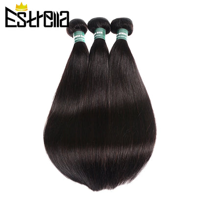 Straight Human Hair Bundles 20 30 50 Brazilian Hair Weave Bundle Bulk Sale For Women Wholesale Bundles Deal Remy Hair Extensions