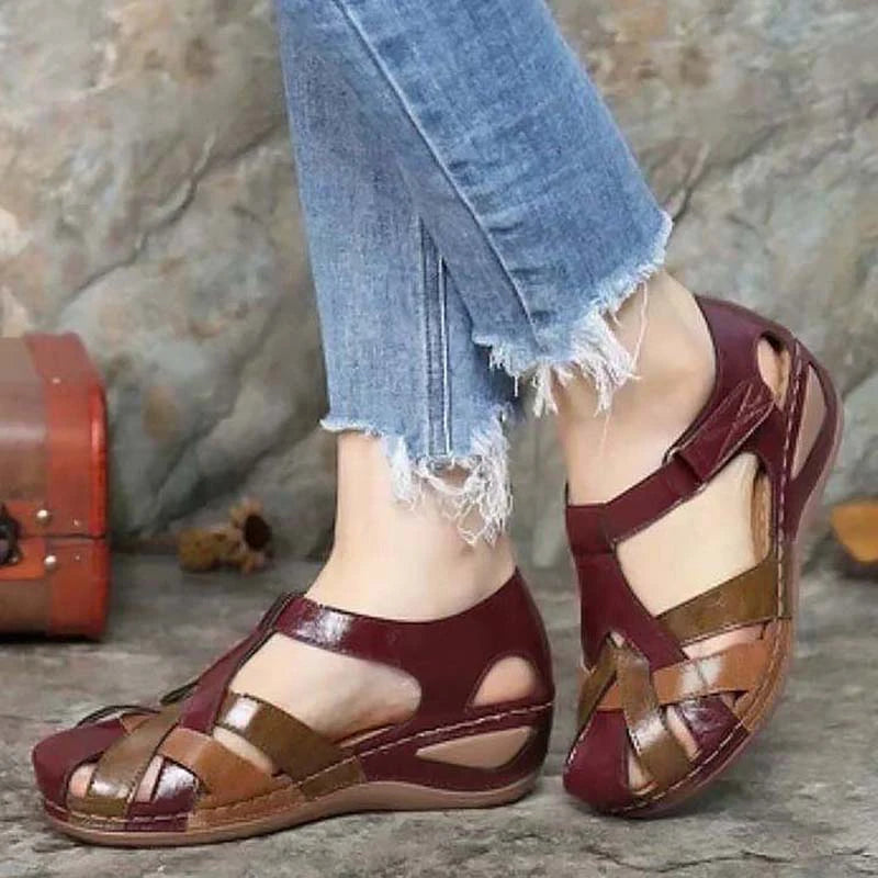 Women Shoes Sandals Summer Outdoor Shoes For Women Non-Slip Sandals Ladies Wedge Ladies Shoes Party Female Women Sandal Footwear