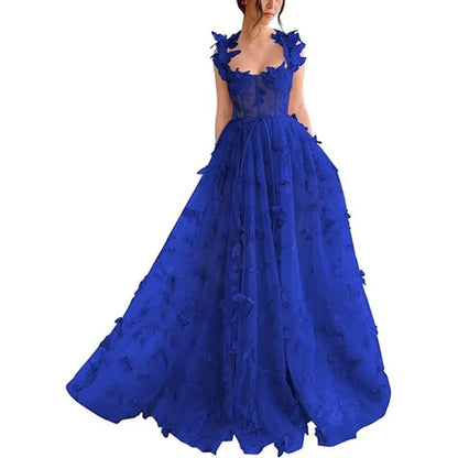 European and American Evening Dress for Women 2025 New Fashion Style Long Style Banquet Style Elegant Lace Beach Dress