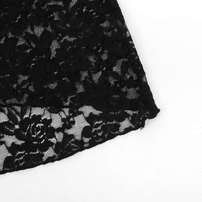 Women's Dresses New Summer Sexy Black Lace Fashion Print Sleeveless Backless Strap Maxi Dress Casual Club Elegant Female Dresses