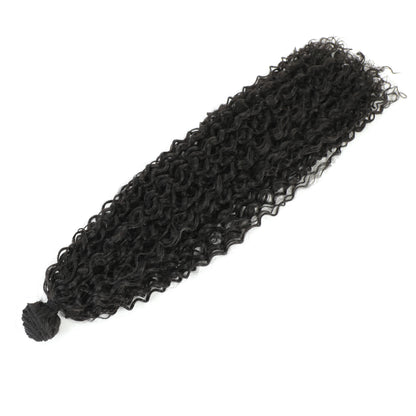 Synthetic Curly Hair Bundles Water Wave Hair Weave  Hair Extensions High Quality Weaving heat Temperature Hair