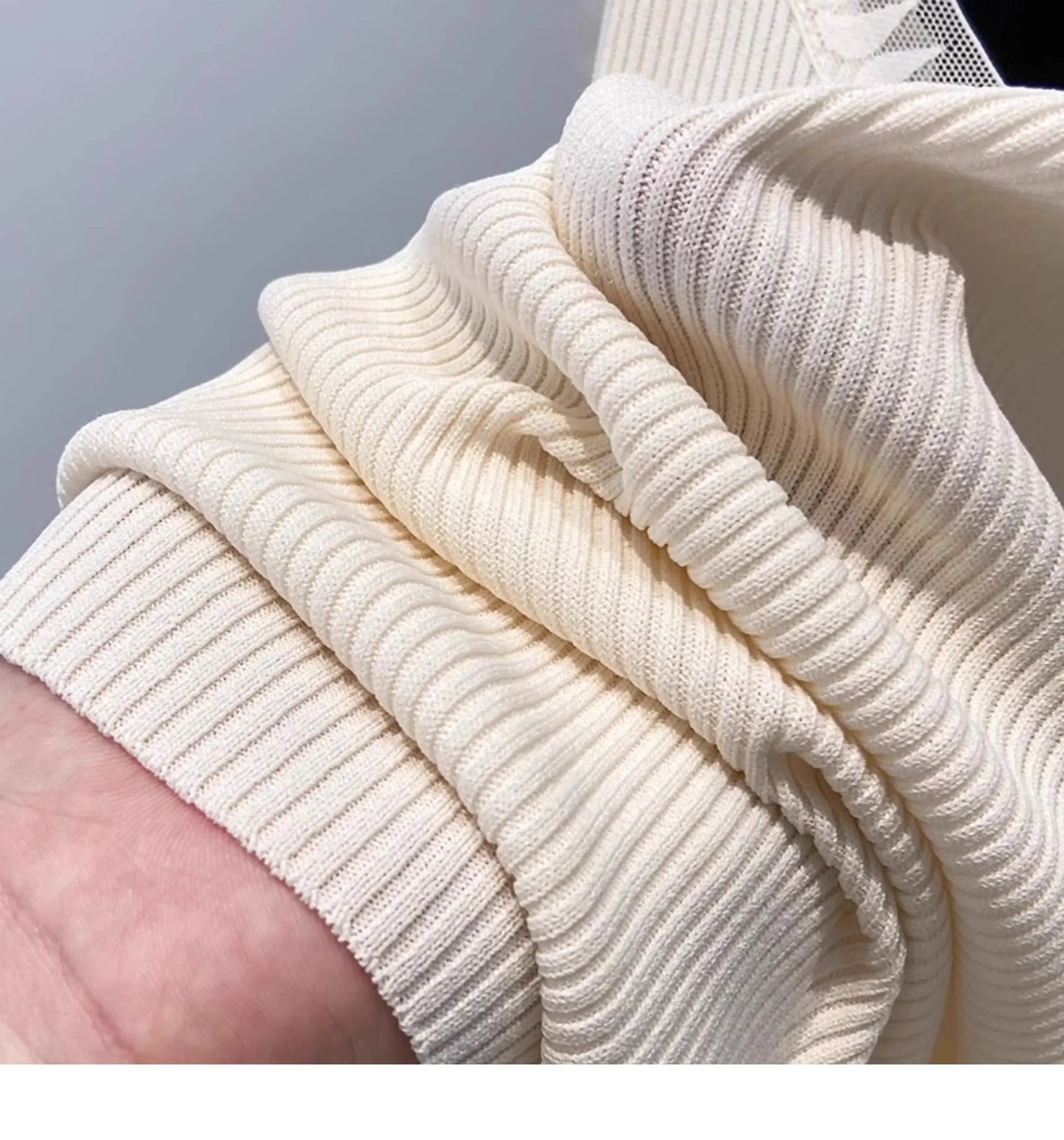 Women Summer Fashion Thin Knitted Undershirt Sleeveless Corset Top Half High Neck Comfortable Breathable Lace Tank Top 2025