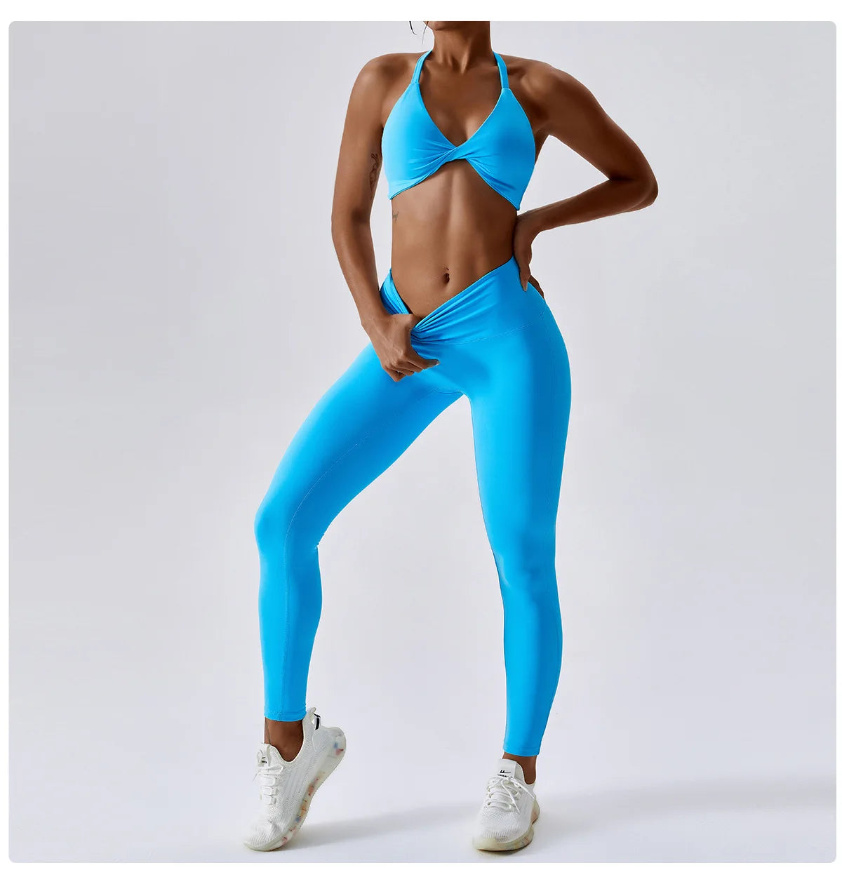 Women's Yoga Pants Nude Feeling Running Speed Dry Buttock Lifting Fitness Pants High Waist Tight Gym Push-Up Sweat Pants