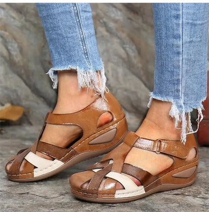 Women Shoes Sandals Summer Outdoor Shoes For Women Non-Slip Sandals Ladies Wedge Ladies Shoes Party Female Women Sandal Footwear