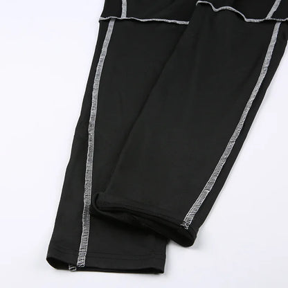 Women Yoga Skinny Pants Female Seamless Streak Casual Stretchy Leggings For Woman Sporty Workout Overalls Gym Fitness Outfits