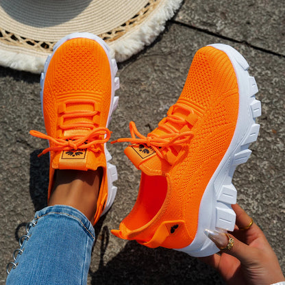 women shoes casual sneaker fall 2025 new fashion leisure sports single shoes wholesale cross-border factory trend fly weavin