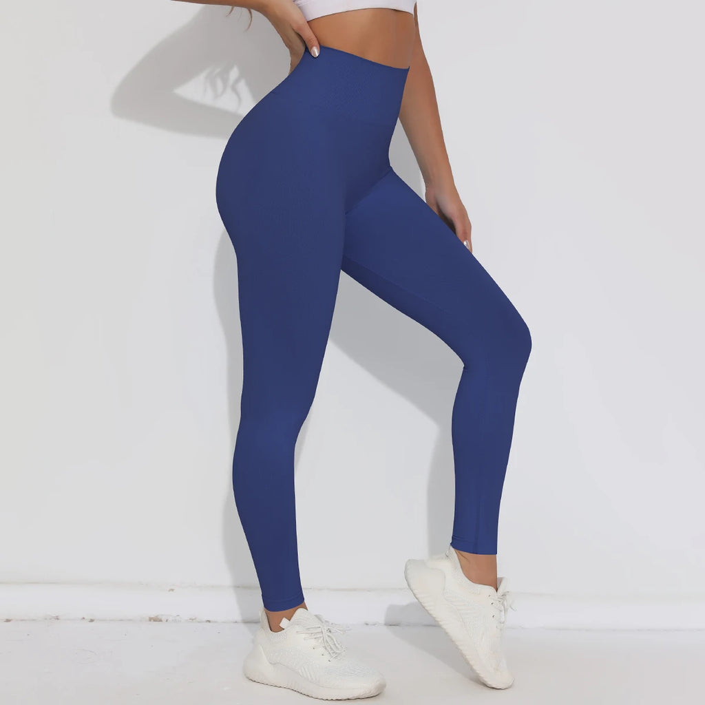 V Butt Yoga Pant Women Fitness Running Pants Tummy Control Slimming Booty Leggings Quick Drying Cycling Workout