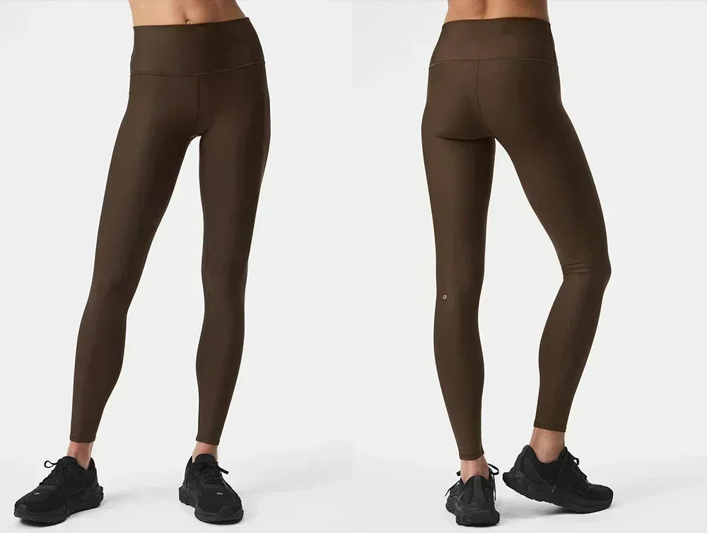 Women's Pilates Yoga Pants 7/8 High-Waist Airlift Legging Tailored Comfortable Yoga Sweatpants for Women's Exercise Leggings