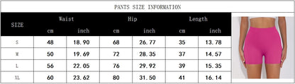 Women's Sexy Stretch Yoga Shorts With Hip Lifting And Abdominal Tightening Tight Fitness Wearing Running Pants Externally