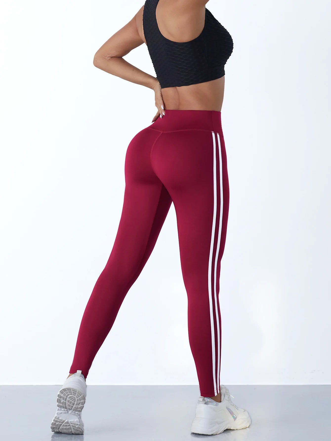 Yoga Pants Women Seamless Compression Work Out Leggings Tummy Control High Waisted Women's Running Athletic Gym Workout Clothes