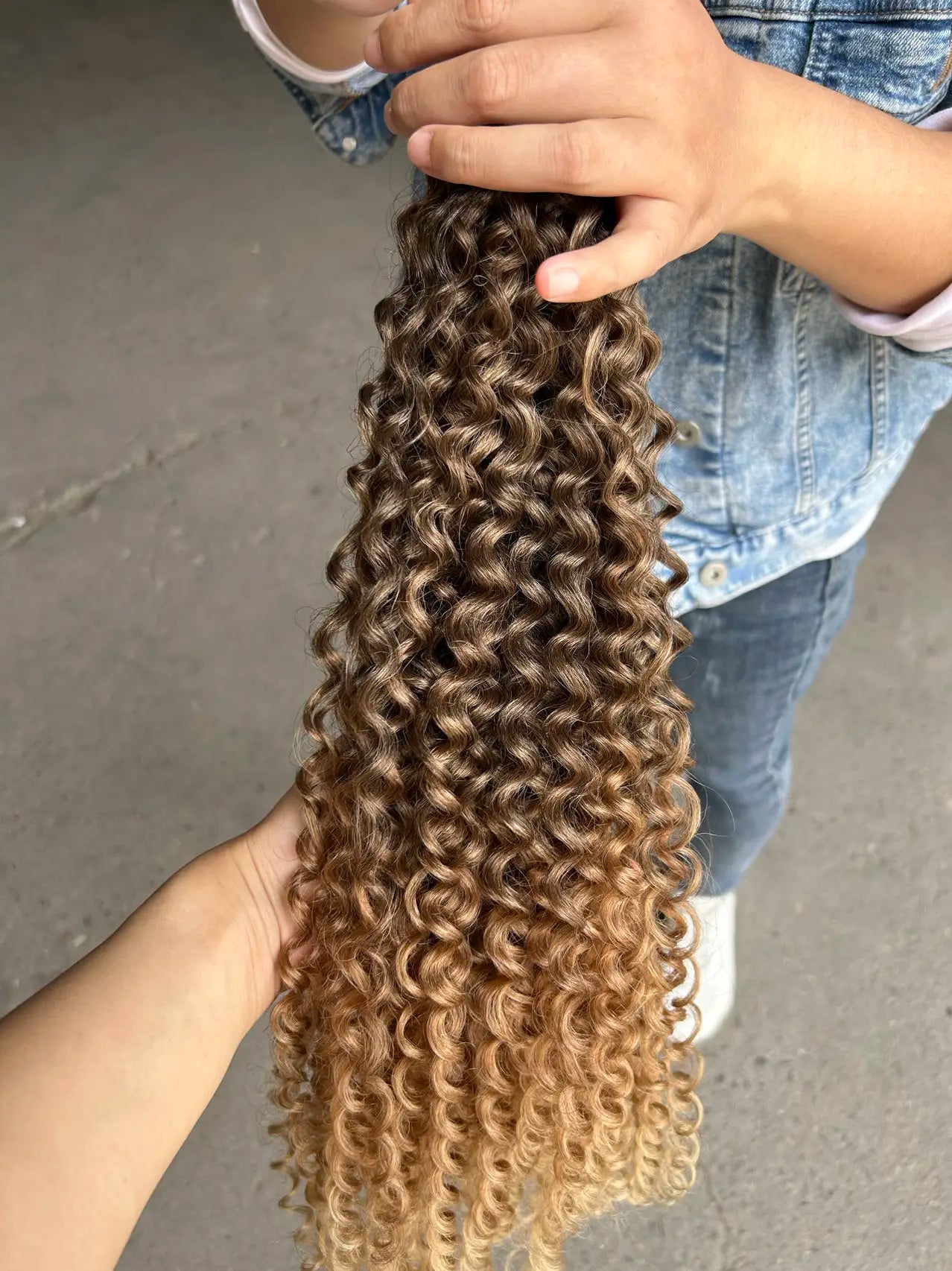 Synthetic Curly Hair Bundles Water Wave Hair Weave  Hair Extensions High Quality Weaving heat Temperature Hair
