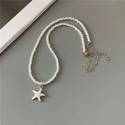 Elegant Spring Summer Necklace for Women Girls Cute Romantic Short Neck Jewelry Party Wedding Gift Fashion Pendant Accessories