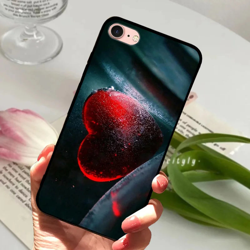 For iPhone 6S 6 Case Silicone Soft Back Phone Cover For iPhone 7 7Plus 6 6S Plus Silicon Cases For iPhone 8 8 Plus Fundas Bumper