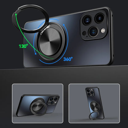 Magnetic Case for Nothing Phone 3A Pro Matte Shockproof Hard Bumper Stand Holder Cover Cases for Nothing Phone 3A 2A CMF Phone 1