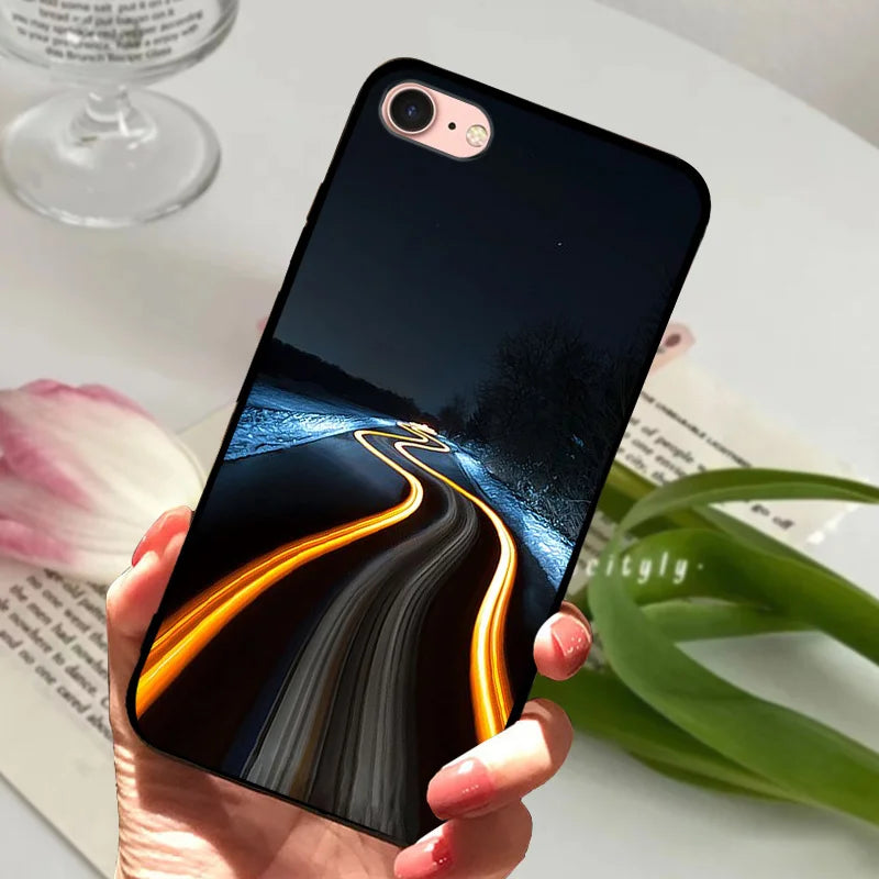 For iPhone 6S 6 Case Silicone Soft Back Phone Cover For iPhone 7 7Plus 6 6S Plus Silicon Cases For iPhone 8 8 Plus Fundas Bumper
