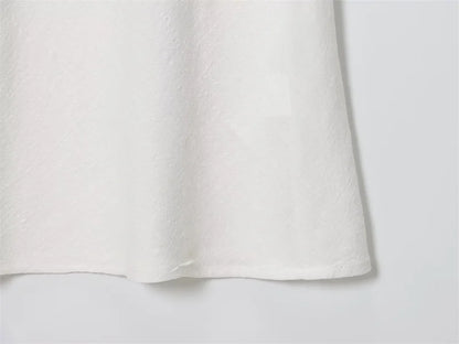 Women's Skirt New Fall 2025 Solid Color Drawstring Design Skirt Skirt Casual Fashion Personality Versatile