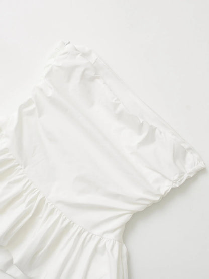 European and American 2025 new women's clothing European and American style fashionable sexy tube top