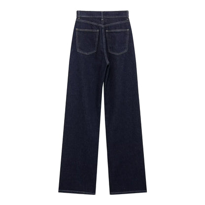 Willshela Women Jeans Denim Pant High Waist Female Chic Lady Casual Basic Mujer Straight Trousers