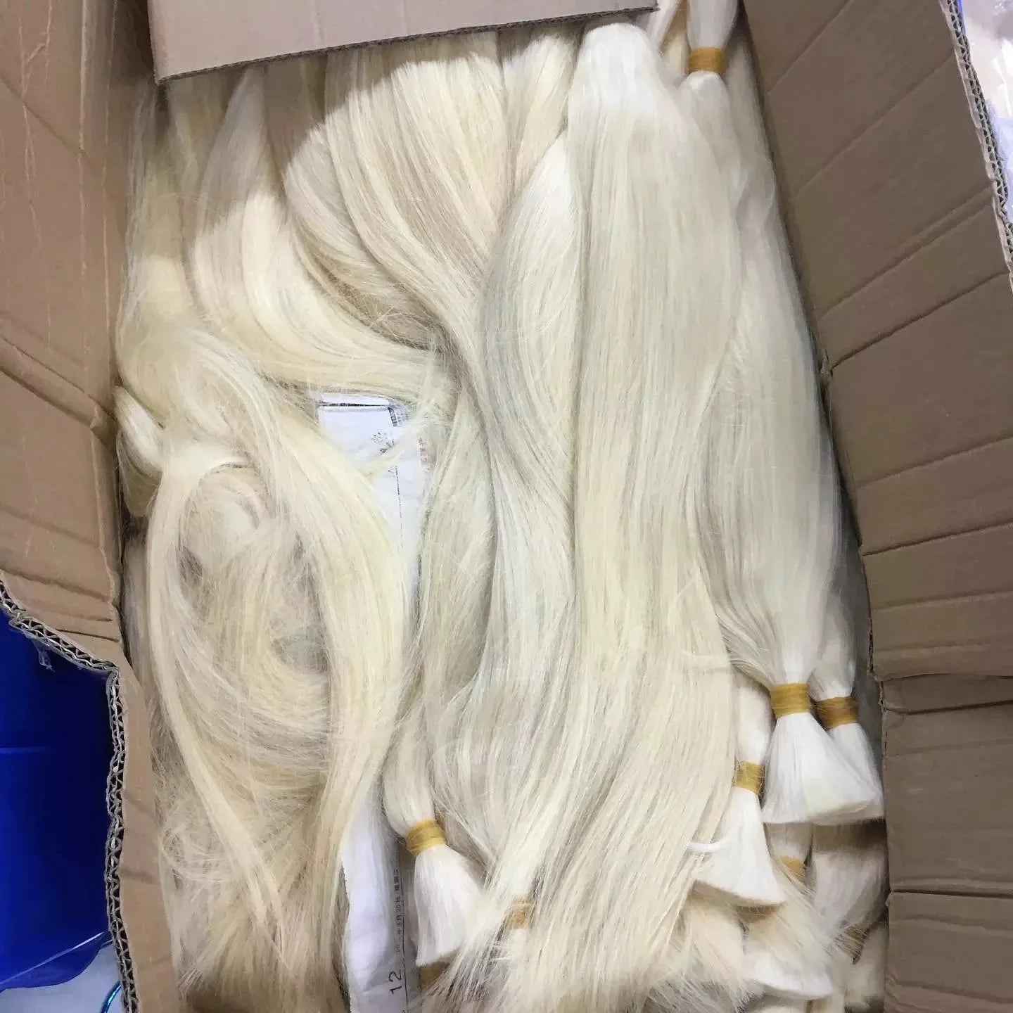 Maxhair No Weft 613 Human Hair Weave Blonde Straight Human Hair 1B 613 Ombre Blonde Vietnamese Straight Hair Bundles Remy